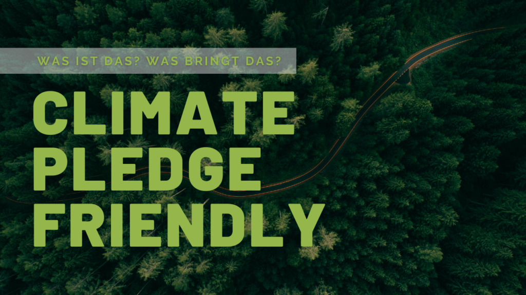 Amazon climate pledge friendly