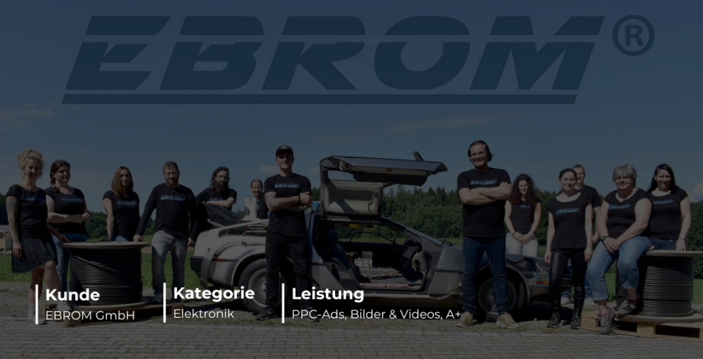 Amazon Agentur case study zu ebrom